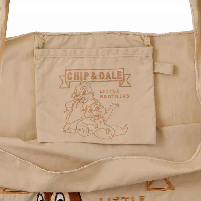JDS - Chip & Dale Tote Bag, Foldable 2-Way Embroidery Bag (Release Date: Jan 13, 2026)
