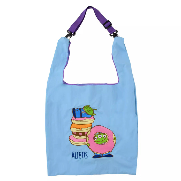 JDS - Little Green Men/Alien Tote Bag, Foldable 2-Way Embroidery Bag (Release Date: Jan 13, 2026)