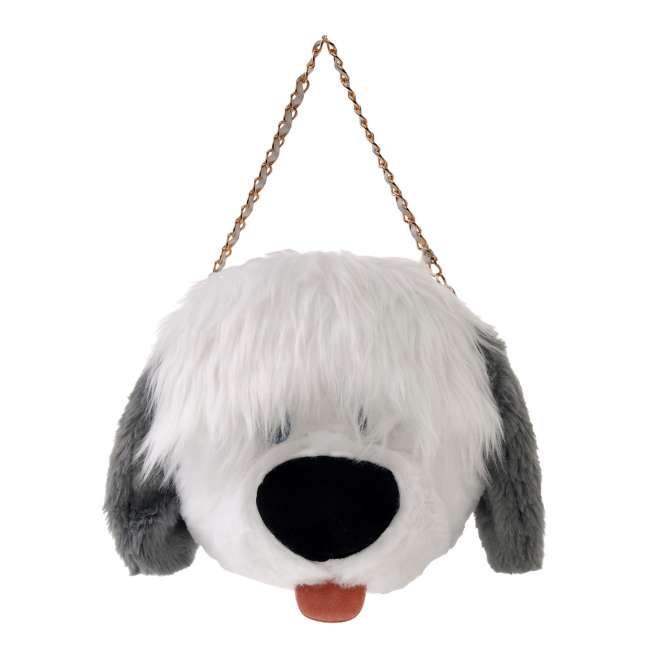 JDS - The Little Mermaid Max the Dog Big Face 2WAY Plush Pochette Bag