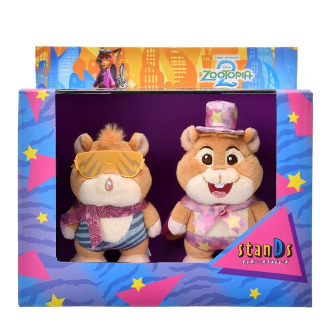 JDS - Disney stanDs Collection x Zootopia 2 Lemming Businessman "Cute Disney standard" Plush Toy Set (Release Date: Jan 13, 2026)