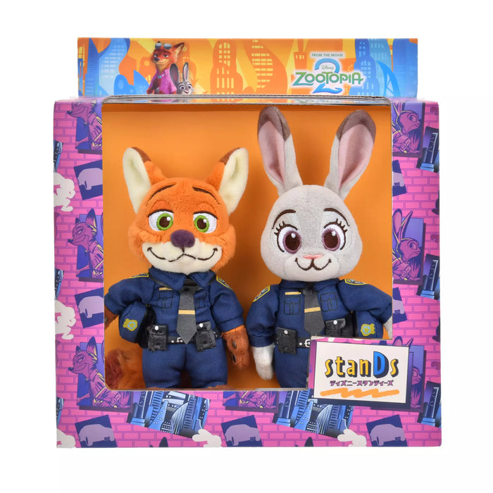 JDS - Disney stanDs Collection x Zootopia 2 Judy Hopps & Nick Wilde Plush Toy Set of 2 (Release Date: Feb 9, 2026)
