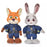 JDS - Disney stanDs Collection x Zootopia 2 Judy Hopps & Nick Wilde Plush Toy Set of 2 (Release Date: Feb 9, 2026)