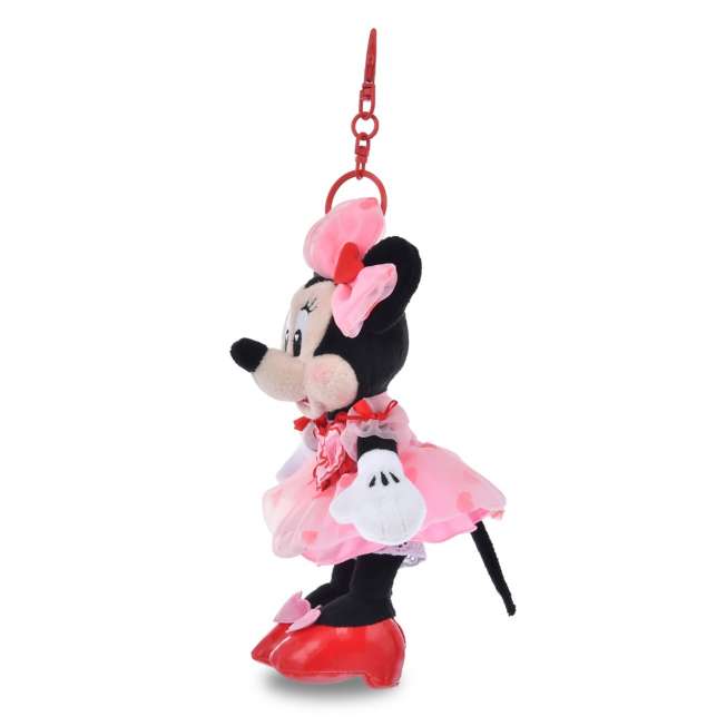 JDS - 2026 Valentine's Day Collection x Minnie Mouse"Full of Love" Plush Keychain (Release Date: Jan 6, 2026)