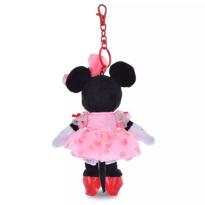 JDS - 2026 Valentine's Day Collection x Minnie Mouse"Full of Love" Plush Keychain (Release Date: Jan 6, 2026)