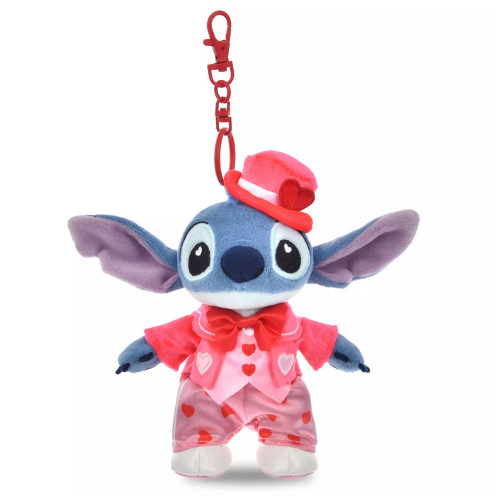 JDS - 2026 Valentine's Day Collection x Stitch"Full of Love" Plush Keychain (Release Date: Jan 6, 2026)