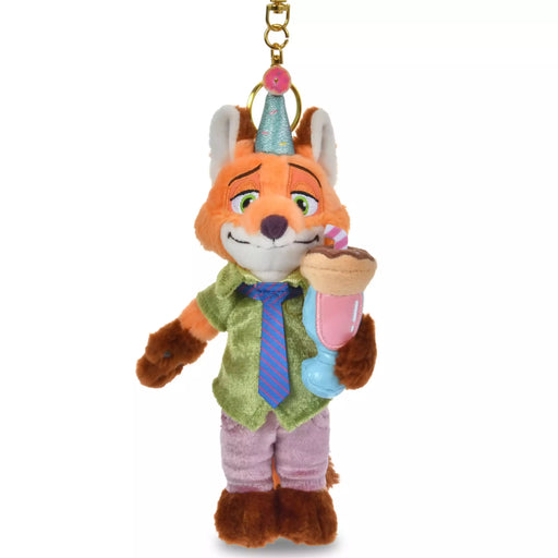 JDS - 10TH Anniversary Collection from the Disney movie Zootopia Collection x Nick Wilde Plush Keychain (Release Date: Feb 9, 2026)
