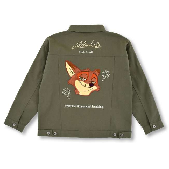 JDS - Zootopia Fashion Collection x Nick Wilde Green Blouson Jacket for Adults (Release Date: Feb 9, 2026)