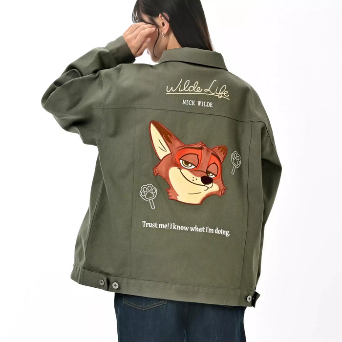 JDS - Zootopia Fashion Collection x Nick Wilde Green Blouson Jacket for Adults (Release Date: Feb 9, 2026)