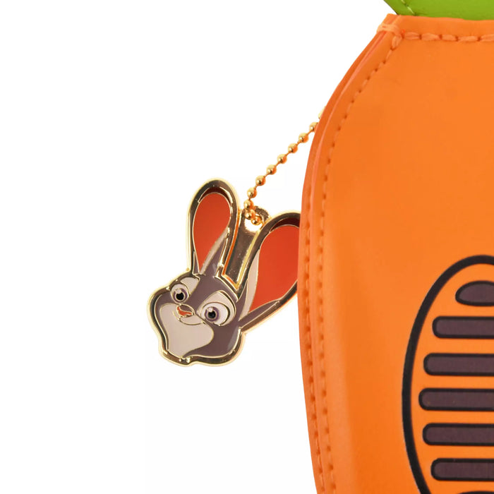 JDS - Zootopia Fashion Collection x Judy Hopps Carrot-Shaped Recorder Pen Pouch with Chain Charm (Release Date: Feb 9, 2026)