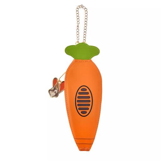 JDS - Zootopia Fashion Collection x Judy Hopps Carrot-Shaped Recorder Pen Pouch with Chain Charm (Release Date: Feb 9, 2026)