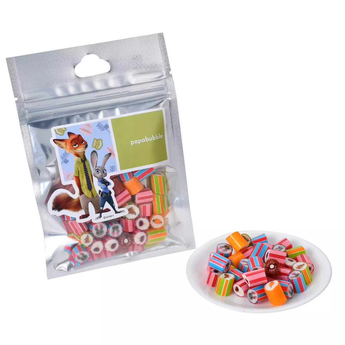 JDS - [papabubble] Judy Hopps & Nick Wilde Candy Zootopia (Release