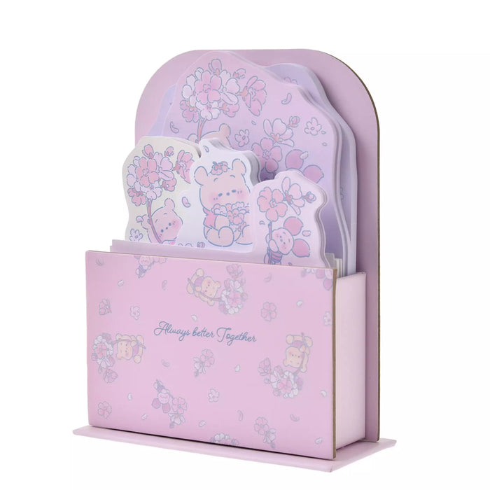 JDS - 2026 Sakura Collection x Winnie the Pooh & Piglet Memo Set with Stand (Release Date: Jan 13, 2026)