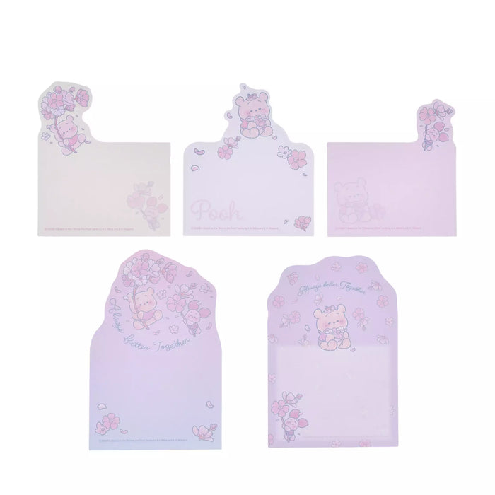 JDS - 2026 Sakura Collection x Winnie the Pooh & Piglet Memo Set with Stand (Release Date: Jan 13, 2026)