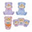JDS - 2026 Chip 'n' Dale Birthday - Chip & Dale, Clarice Die-Cut Sticker Set (Release Date: Mar 10, 2026)