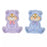JDS - 2026 Chip 'n' Dale Birthday - Chip & Dale, Clarice Die-Cut Sticker Set (Release Date: Mar 10, 2026)