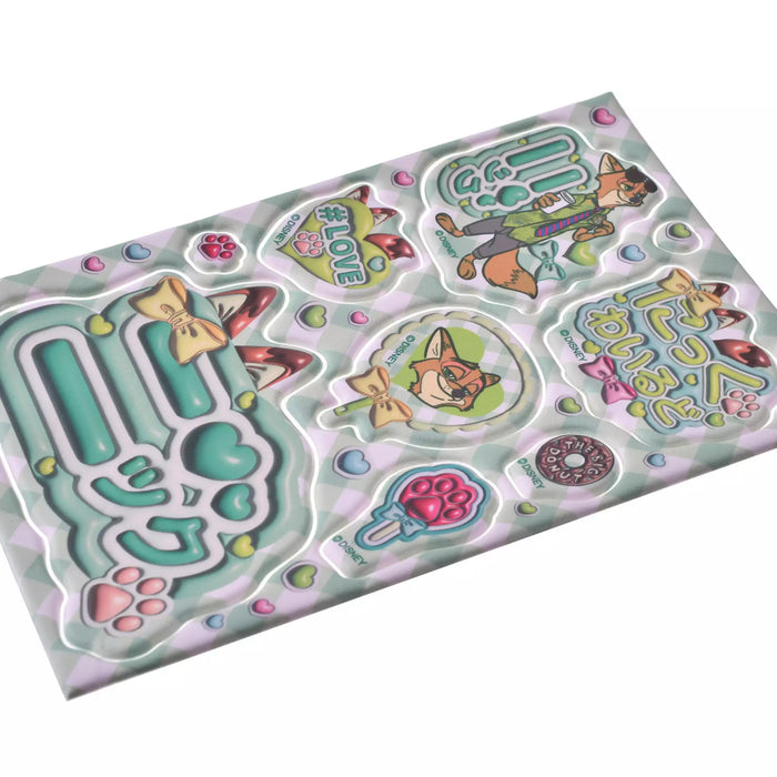 JDS - Sticker Collection x Nick Wilde "Favorite Characters, Puffy " Stickers