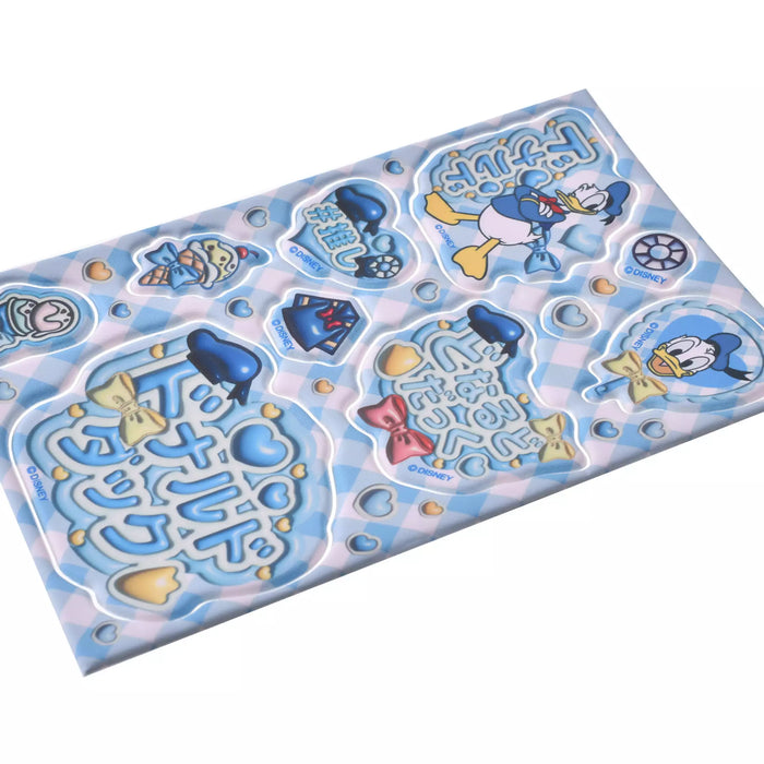 JDS - Sticker Collection x Donald Duck "Favorite Characters, Puffy " Stickers