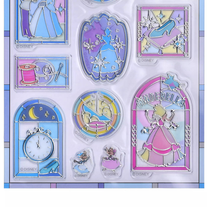 JDS - Cinderella Stained Glass Sticker