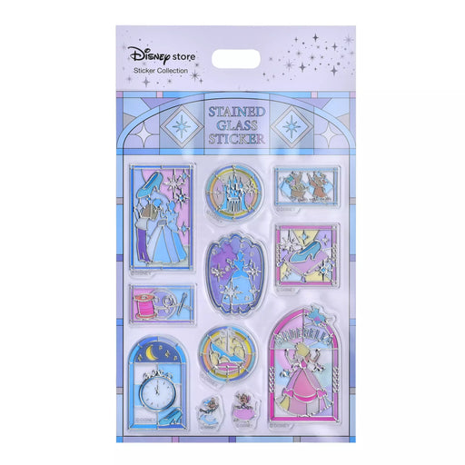 JDS - Cinderella Stained Glass Sticker