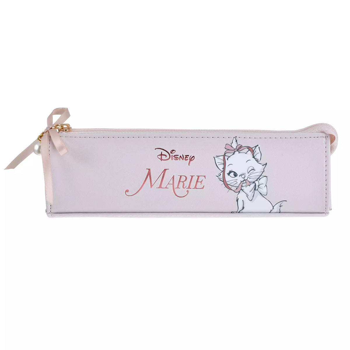 JDS -Marie The Aristocats Pencil Case with Ribbon and Pearls