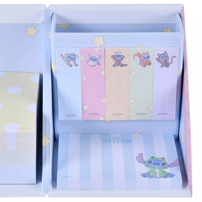 JDS - Stitch & Scrump "Costume" Sticky Notes/Memo Pad with Pen Stand (Release Date: Dec 30, 2025)