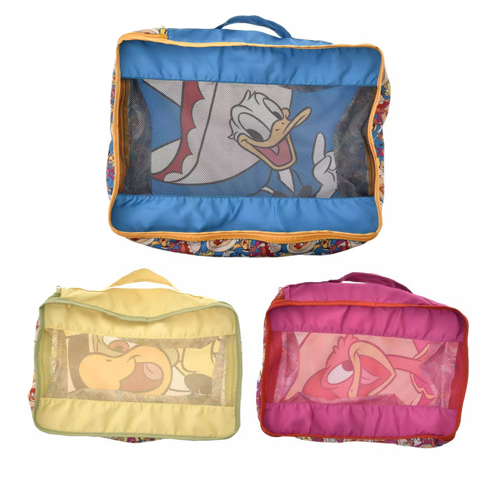 JDS - TRAVEL WITH AMIGOS Collection x Donald, Jose Carioca, and Panchito Compression Pouch Set (Release Date: Jan 29, 2026)