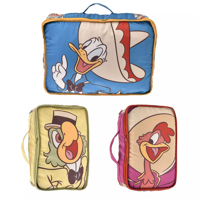 JDS - TRAVEL WITH AMIGOS Collection x Donald, Jose Carioca, and Panchito Compression Pouch Set (Release Date: Jan 29, 2026)