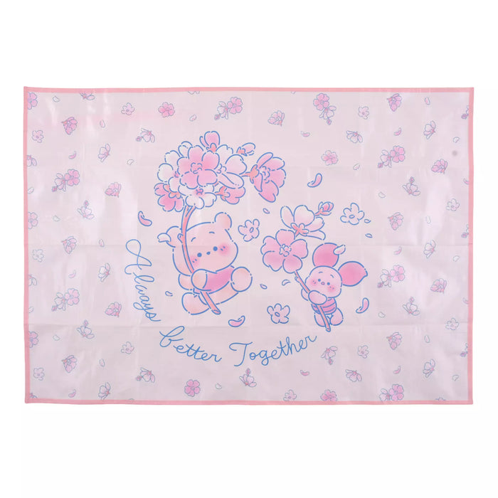 JDS - 2026 Sakura Collection x Winnie the Pooh & Piglet Picnic Blanket in Bag (Release Date: Jan 13, 2026)