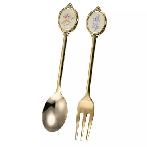 JDS - 2026 Disney Spring Romance Collection x Miss Bunny & Thumper Spoon & Fork Set (Release Date: Mar 3, 2026)