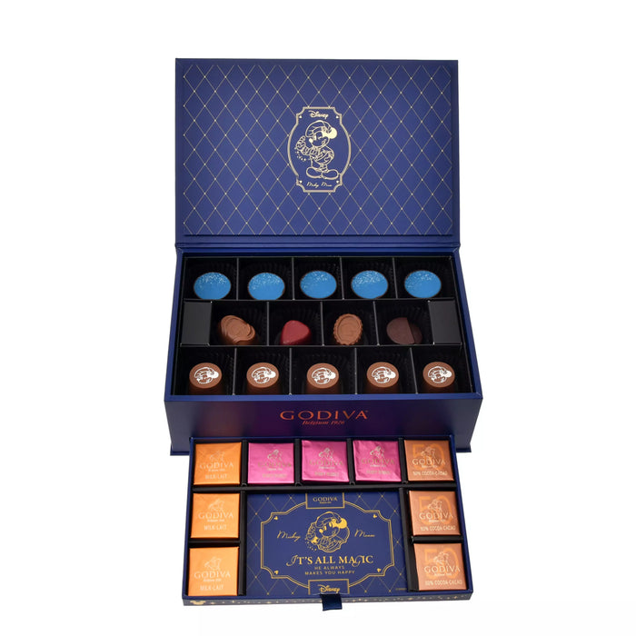 JDS - 2026 Disney Valentine x [GODIVA] Mickey Chocolate Grand Place with Card (Release Date: Jan 6, 2026)