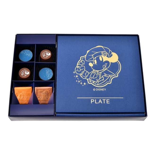 JDS - 2026 Disney Valentine x [GODIVA] Mickey Chocolate Assortment with Plate Box Set (Release Date: Jan 6, 2026)
