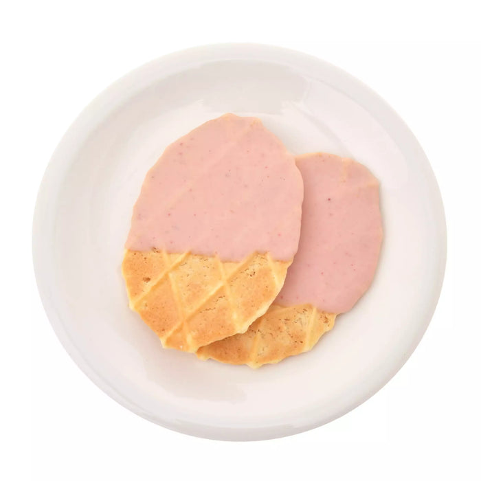 JDS - 2026 GLOSSY Fruits Collection x Minnie Mouse Waffle Cookies in a Tin, Embossed (Release Date: Jan 26, 2026)