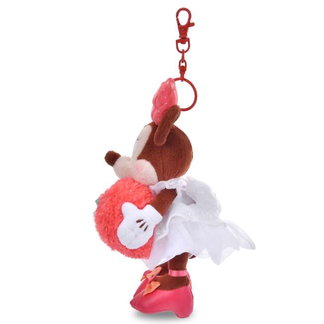 JDS - 2026 GLOSSY Fruits Collection x Minnie Mouse Plush Keychain (Release Date: Jan 26, 2026)