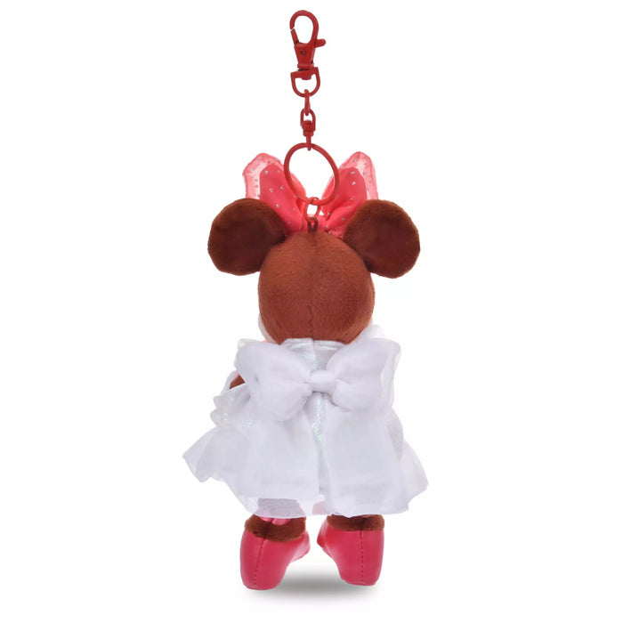 JDS - 2026 GLOSSY Fruits Collection x Minnie Mouse Plush Keychain (Release Date: Jan 26, 2026)