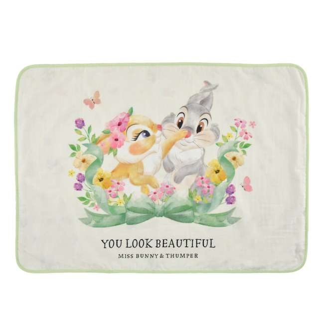 JDS - 2026 Disney Spring Romance Collection x Bambo Gauze, Cool & Reversible Blanket with Drawstring Bag (Release Date: Mar 3, 2026)