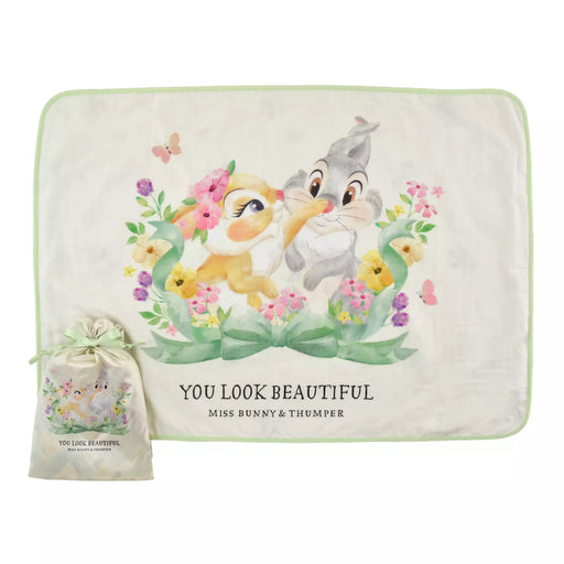 JDS - 2026 Disney Spring Romance Collection x Bambo Gauze, Cool & Reversible Blanket with Drawstring Bag (Release Date: Mar 3, 2026)
