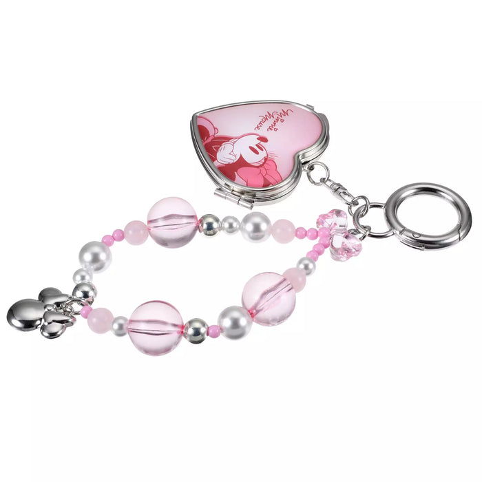 JDS - Minnie Mouse Heart Shape Miirror & Keychain Set (Release Date: Feb 3, 2026)