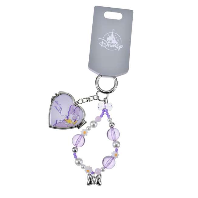 JDS - Daisy Duck Heart Shape Miirror & Keychain Set (Release Date: Feb 3, 2026)