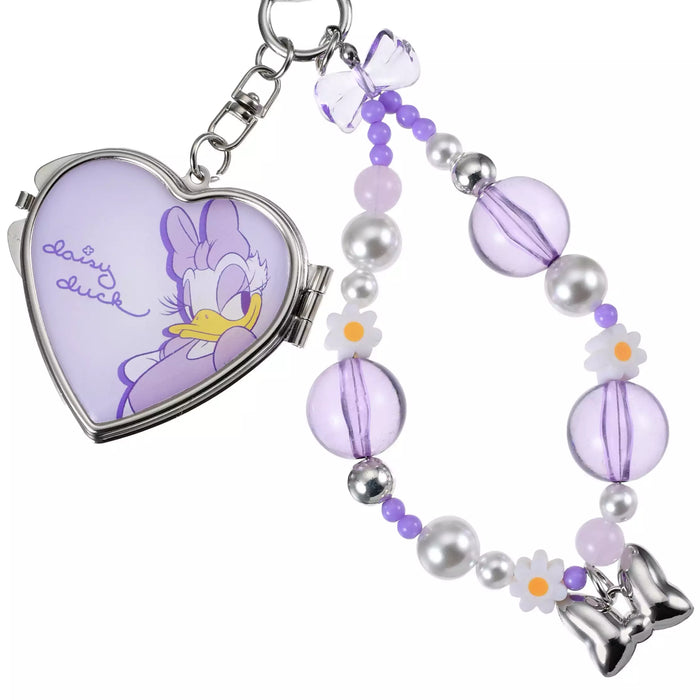 JDS - Daisy Duck Heart Shape Miirror & Keychain Set (Release Date: Feb 3, 2026)