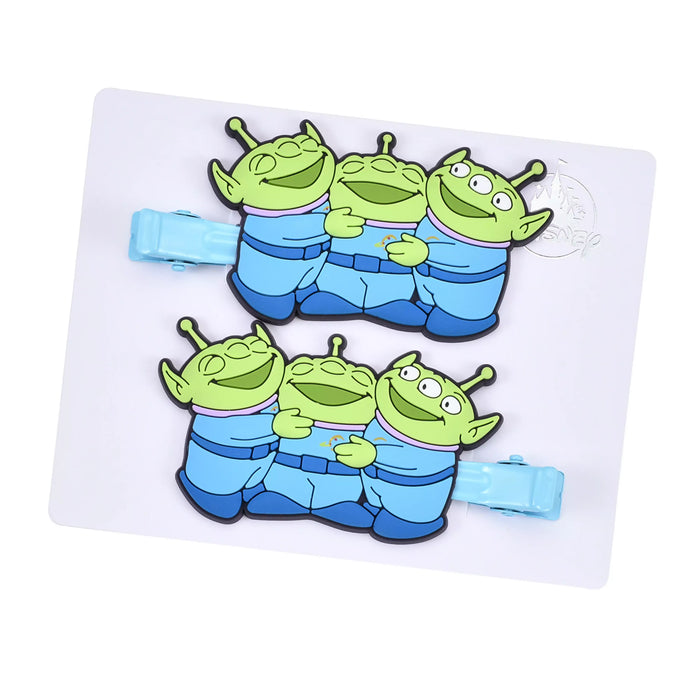 JDS - MAEGAMI Hair Zakka x Little Green Men/Alien Hair Clip Set, Color Clips