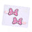 JDS - MAEGAMI Hair Zakka x Minnie Mouse Hair Clip Set with Color Clips and Pink
