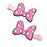 JDS - MAEGAMI Hair Zakka x Minnie Mouse Hair Clip Set with Color Clips and Pink
