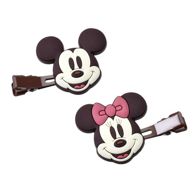 JDS - 2026 Valentine's Day Collection x Mickey & Minnie Mouse "Valentine's Chocolate" Hair Clip Set (Release Date: Jan 6, 2026)