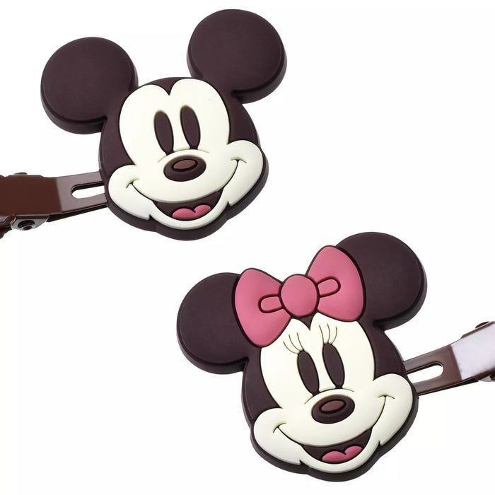 JDS - 2026 Valentine's Day Collection x Mickey & Minnie Mouse "Valentine's Chocolate" Hair Clip Set (Release Date: Jan 6, 2026)