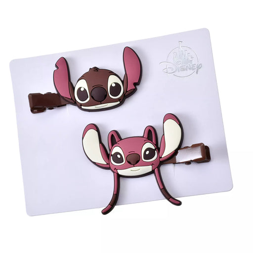JDS - 2026 Valentine's Day Collection x Stitch & Angel "Valentine's Chocolate" Hair Clip Set (Release Date: Jan 6, 2026)