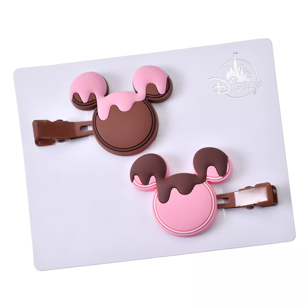 JDS - 2026 Valentine's Day Collection x Mickey Mouse "Valentine's Chocolate" Hair Clip Set (Release Date: Jan 6, 2026)