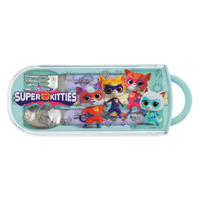 JDS - 2026 Super Kitties Collection x [Kids'] Super Kitty Chopsticks Set Trio (Release Date: Feb 2, 2026)