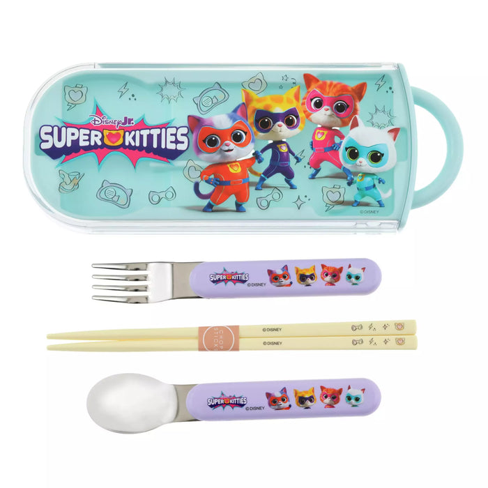 JDS - 2026 Super Kitties Collection x [Kids'] Super Kitty Chopsticks Set Trio (Release Date: Feb 2, 2026)