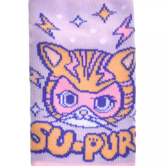 JDS - 2026 Super Kitties Collection x Genie Ankle Socks for Kids, Sizes 13-18 (Release Date: Feb 2, 2026)