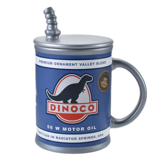JDS - 2026 Dinoco 400 Piston Cup Racing Series Cars 20th x Lightning McQueen Mug with Lid (Release Date: Jun 26, 2026)